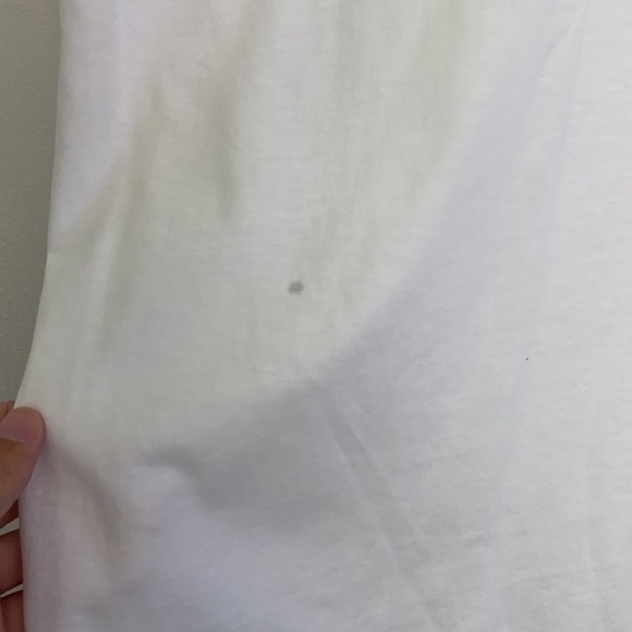 Dare- Y2K White Shirt with Dare To Keep Kids Off Drugs in Pastel Size Medium - Picture 6 of 6